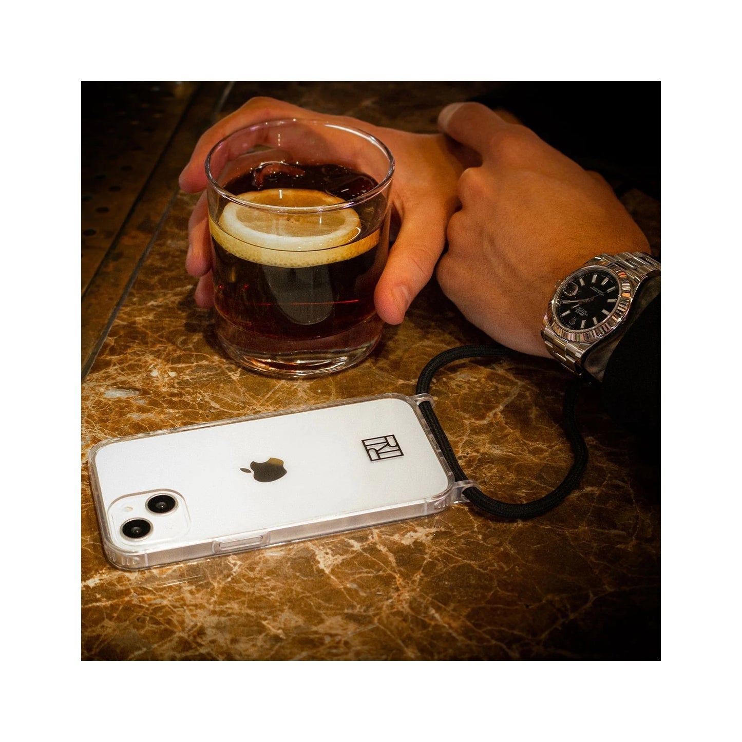 Richmond & Finch Loop Case Apple iPhone 14 Pro Max Clear