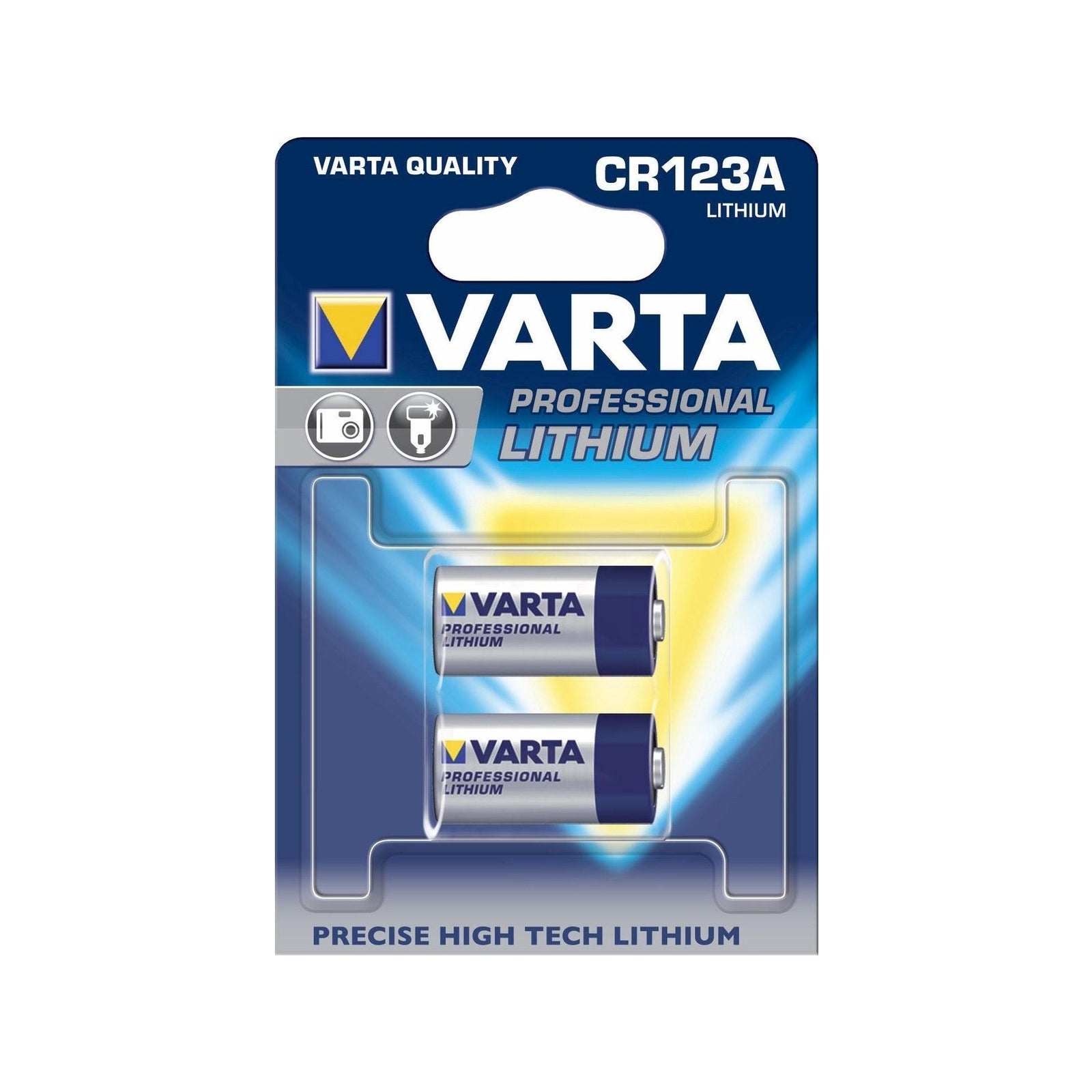 CR123A Varta Lithium Batterij 3V