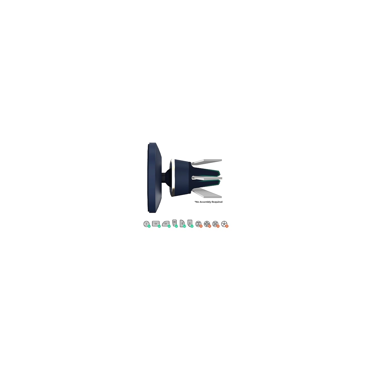 iOttie Velox MagSafe Magnetic Air Vent Mount Midnight Blue