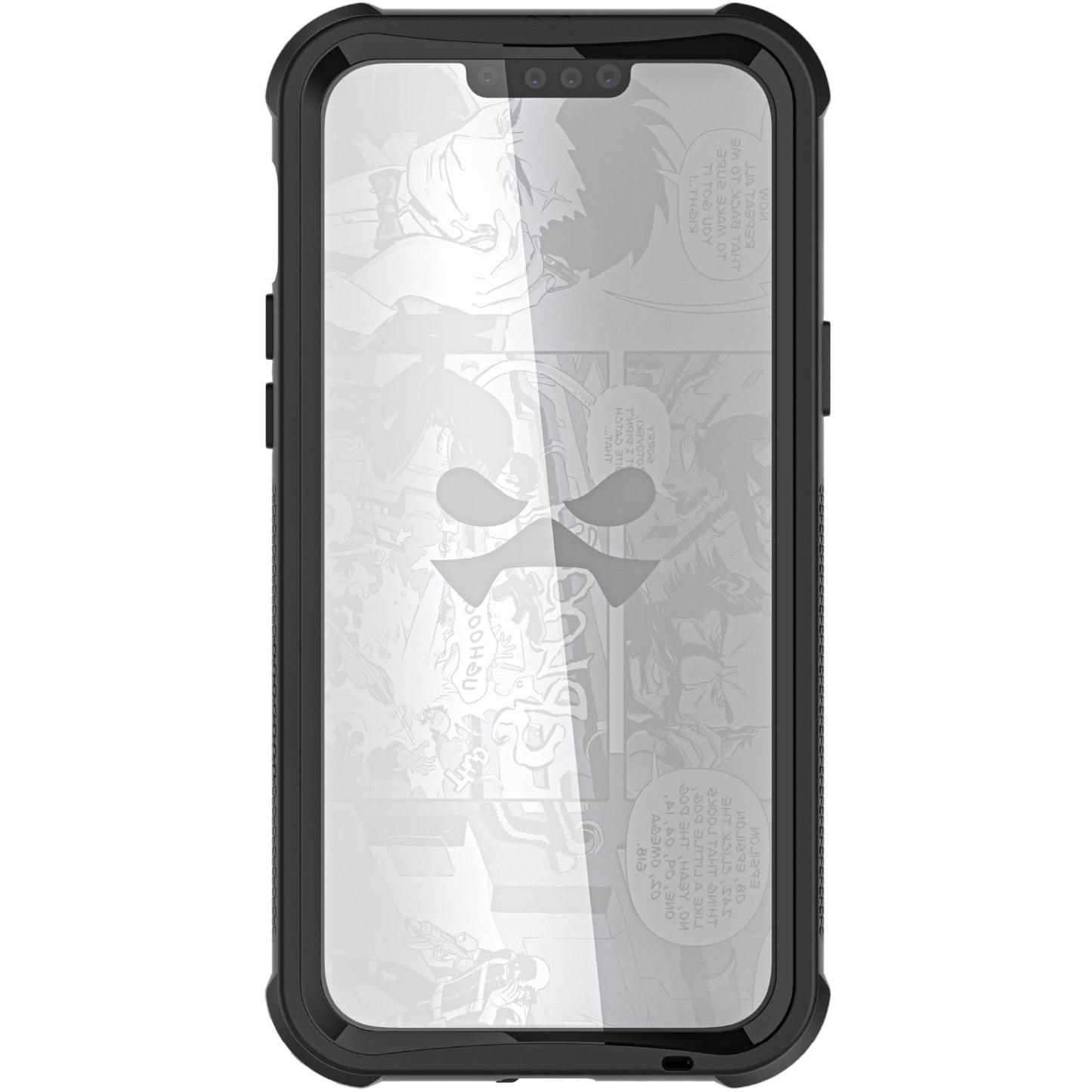 Ghostek Nautical Waterproof MagSafe Case + Belt Swivel Holster Apple iPhone 14 Plus Clear