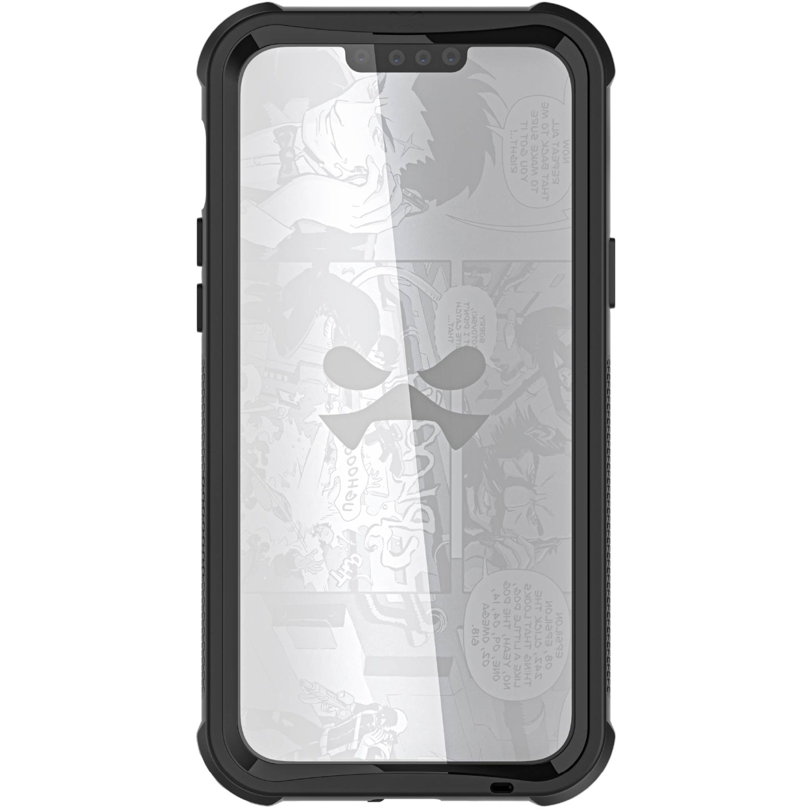 Ghostek Nautical Waterproof MagSafe Case + Belt Swivel Holster Apple iPhone 14 Plus Clear