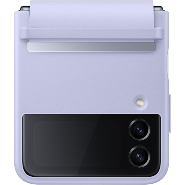 EF-VF721LLEGWW Samsung Flap Leather Cover Galaxy Z Flip4 Serene Purple