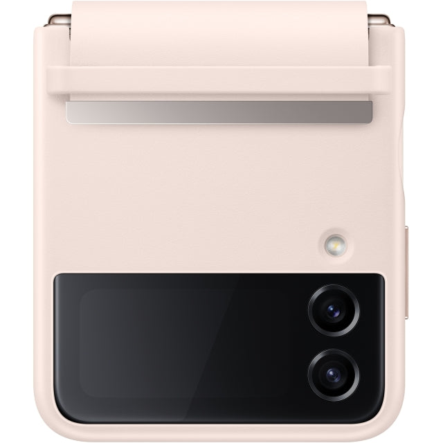 EF-VF721LPEGWW Samsung Flap Leather Cover Galaxy Z Flip4 Peach