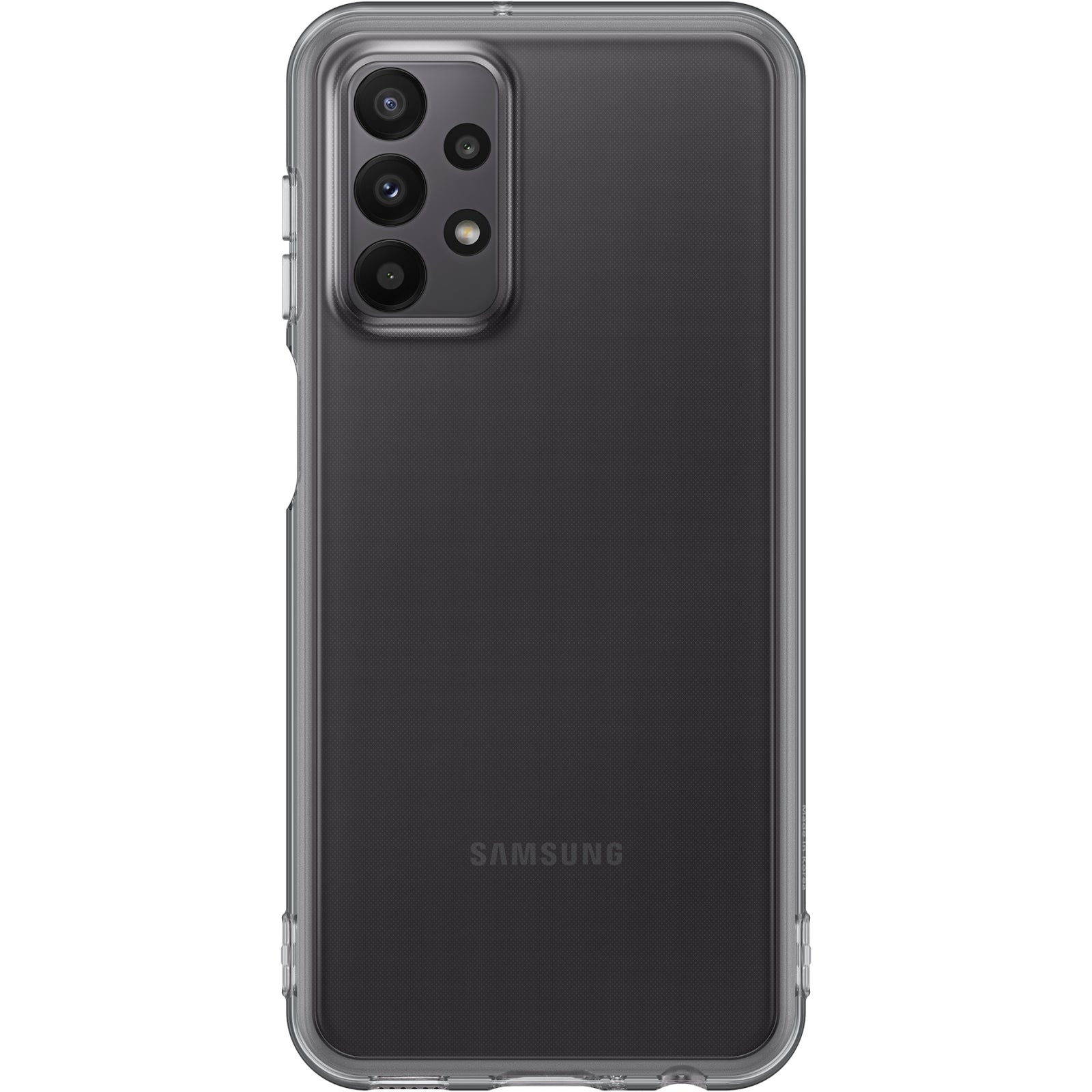 EF-QA235TBEGWW Samsung Soft Clear Cover Galaxy A23 5G Black