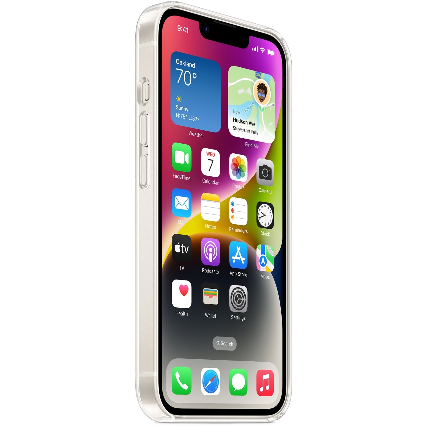 MPU43ZM/A Apple Clear Case with MagSafe iPhone 14 Plus Transparent