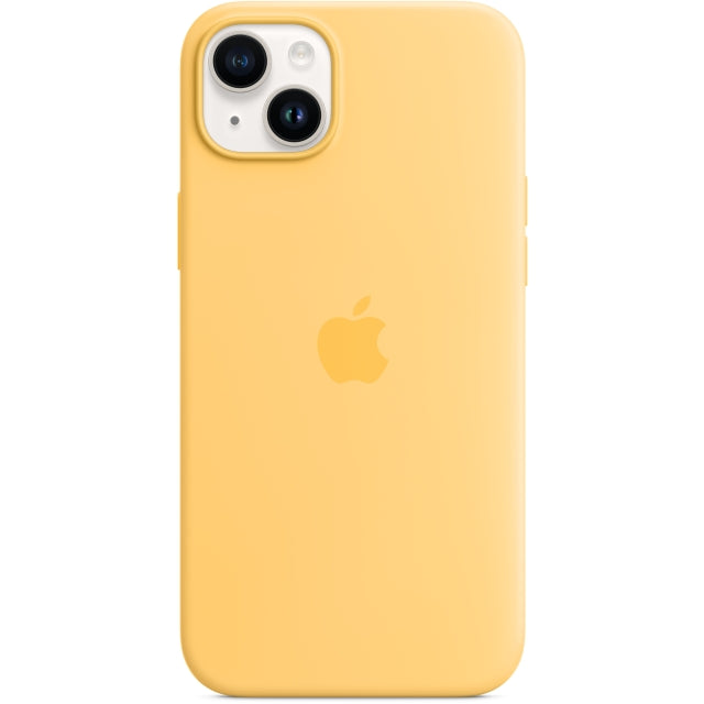 MPTD3ZM/A Apple Silikon Case mit MagSafe iPhone 14 Plus Sunglow