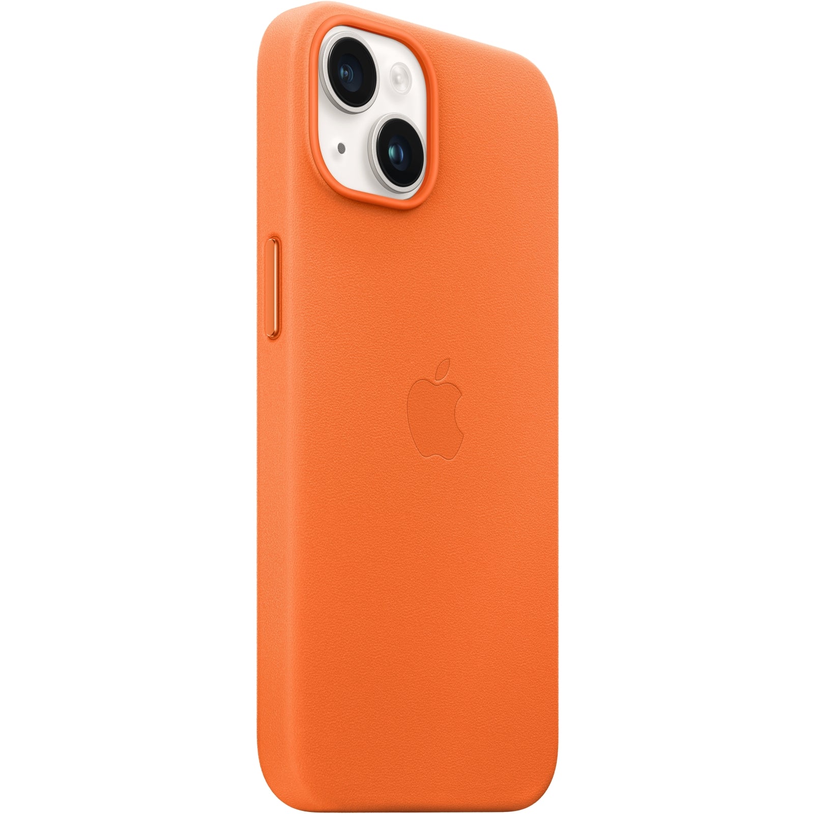 MPPF3ZM/A Apple Leather Case with MagSafe iPhone 14 Plus Orange