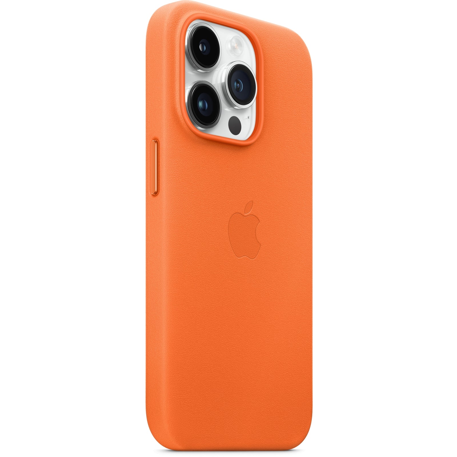 MPPR3ZM/A Apple Leather Case with MagSafe iPhone 14 Pro Max Orange