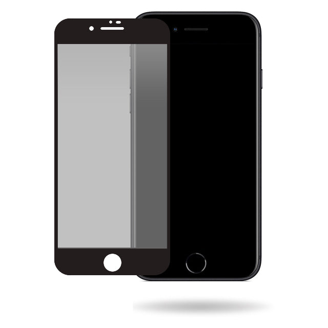 Mobilize Privacy Glass Screen Protector - Black Frame - for Apple iPhone 6/6S/7/8/SE (2020/2022)