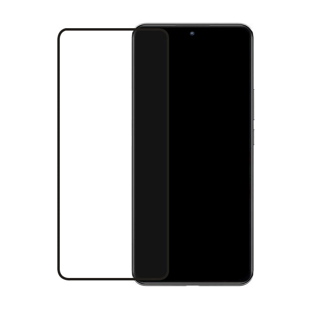 Mobilize Edge-To-Edge Glas Displayschutzfolie Xiaomi 12T/12T Pro Black Edge Glue
