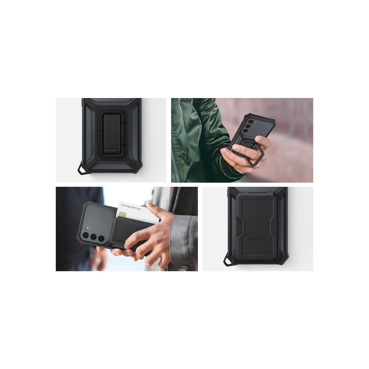 EF-RS916CBEGWW Samsung Rugged Gadget Case Galaxy S23+ 5G Black
