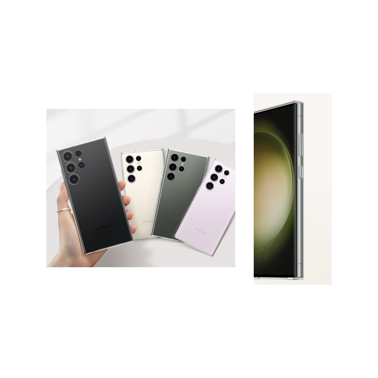EF-QS918CTEGWW Samsung Clear Case Galaxy S23 Ultra 5G Transparent