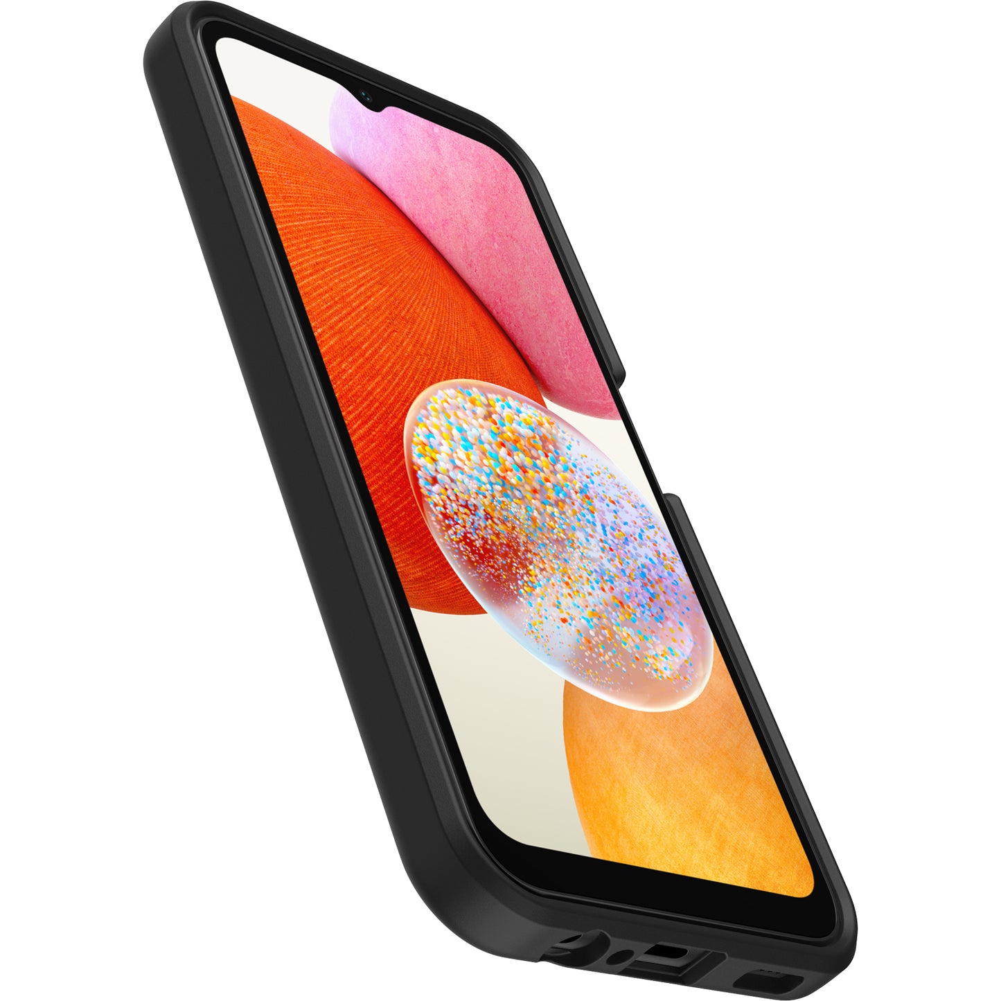 OtterBox React Series Samsung Galaxy A14 4G Black