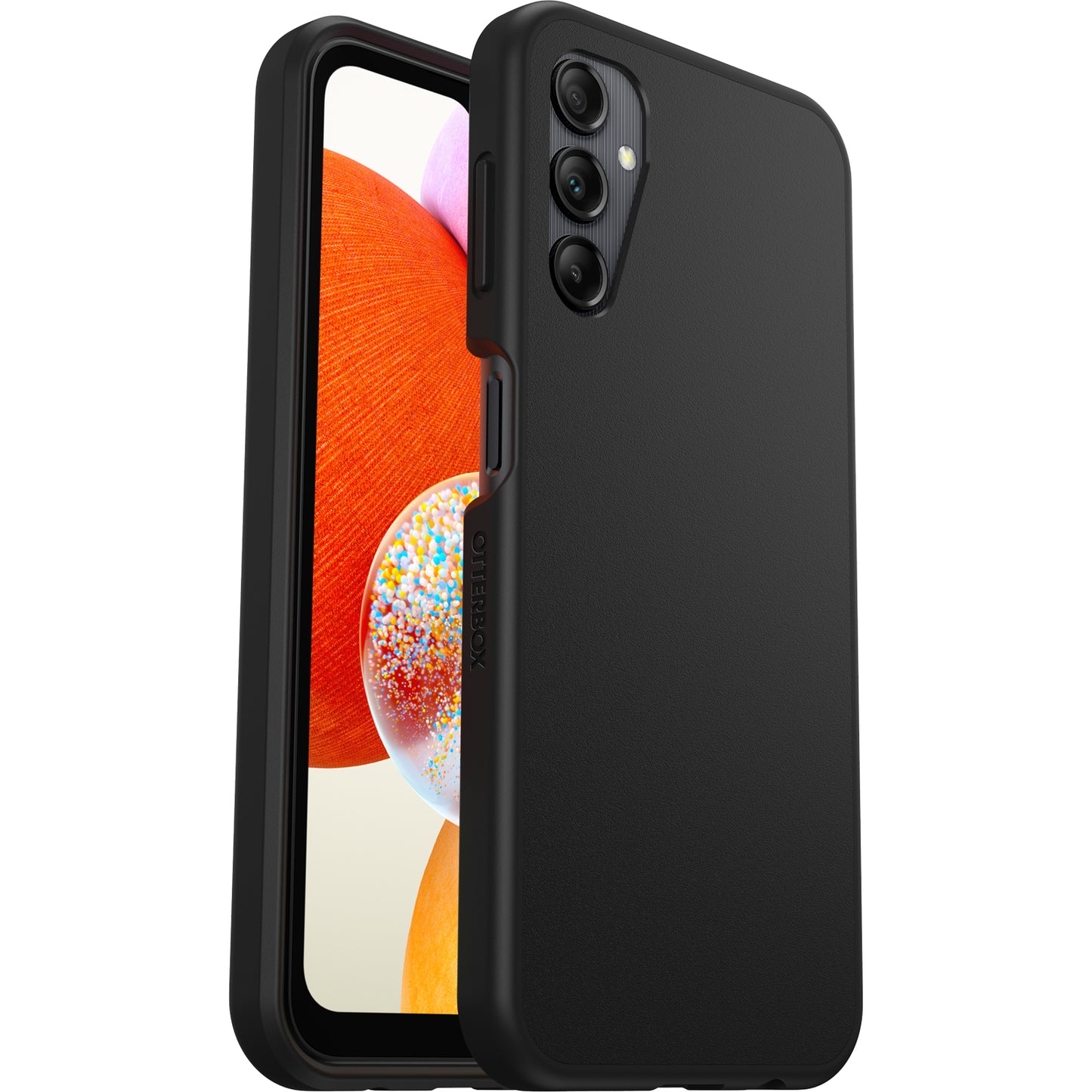 OtterBox React Series Samsung Galaxy A14 4G Black