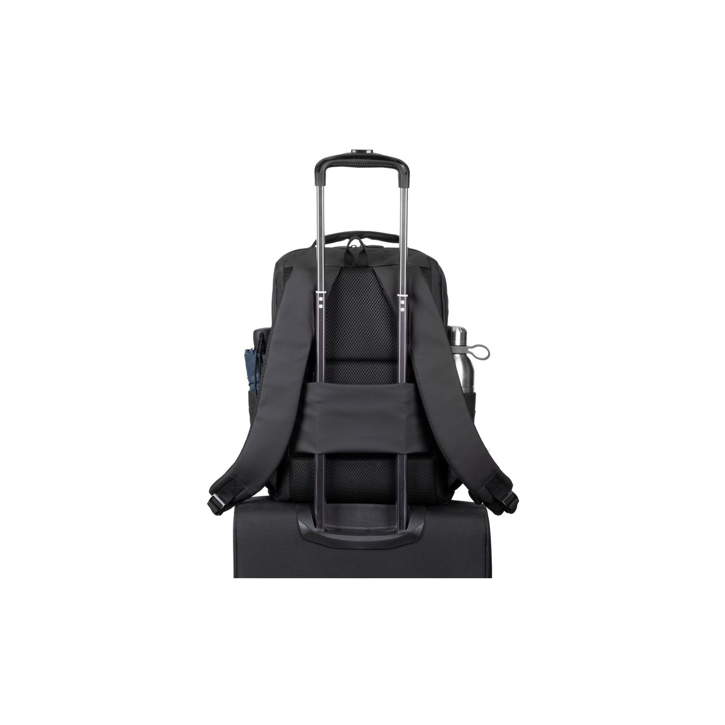 Rivacase Tegel Coated ECO Laptop Backpack 15.6inch Black