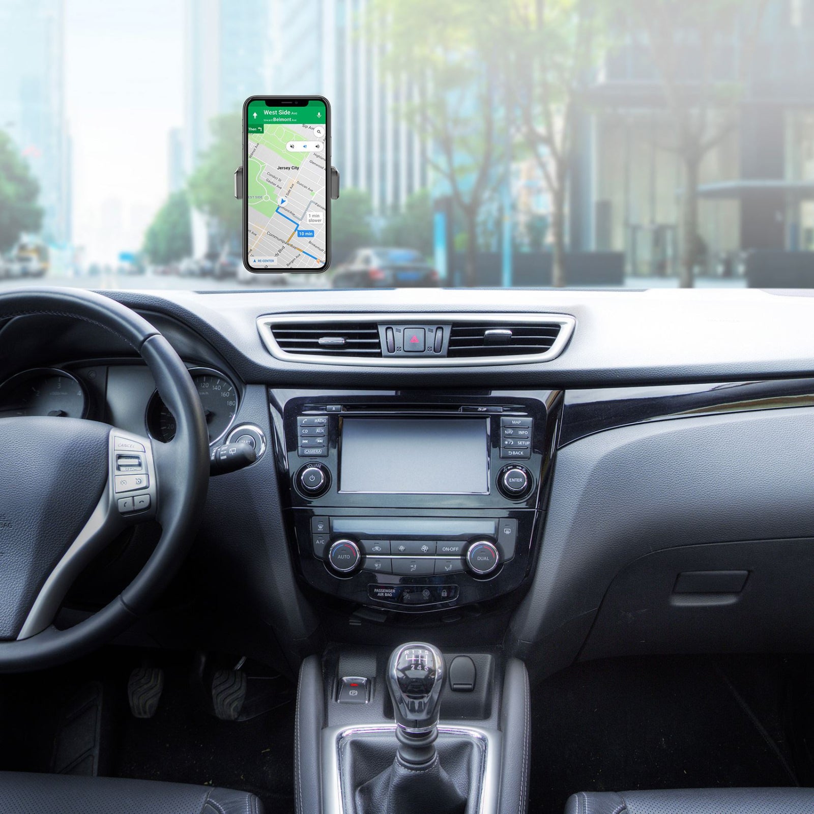 Celly MountExt Universal Car Holder Black