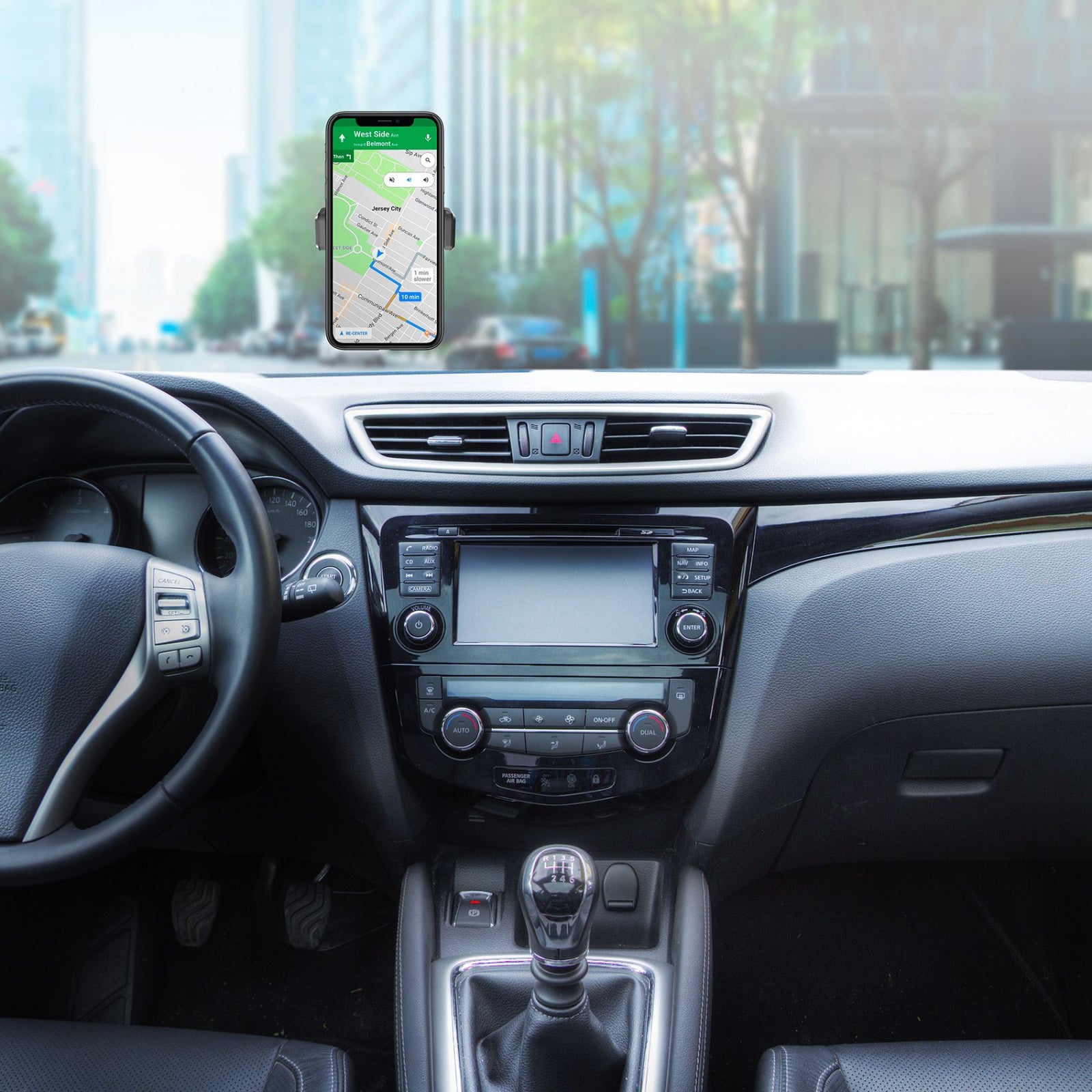 Celly MountDash Universal Car Holder Black