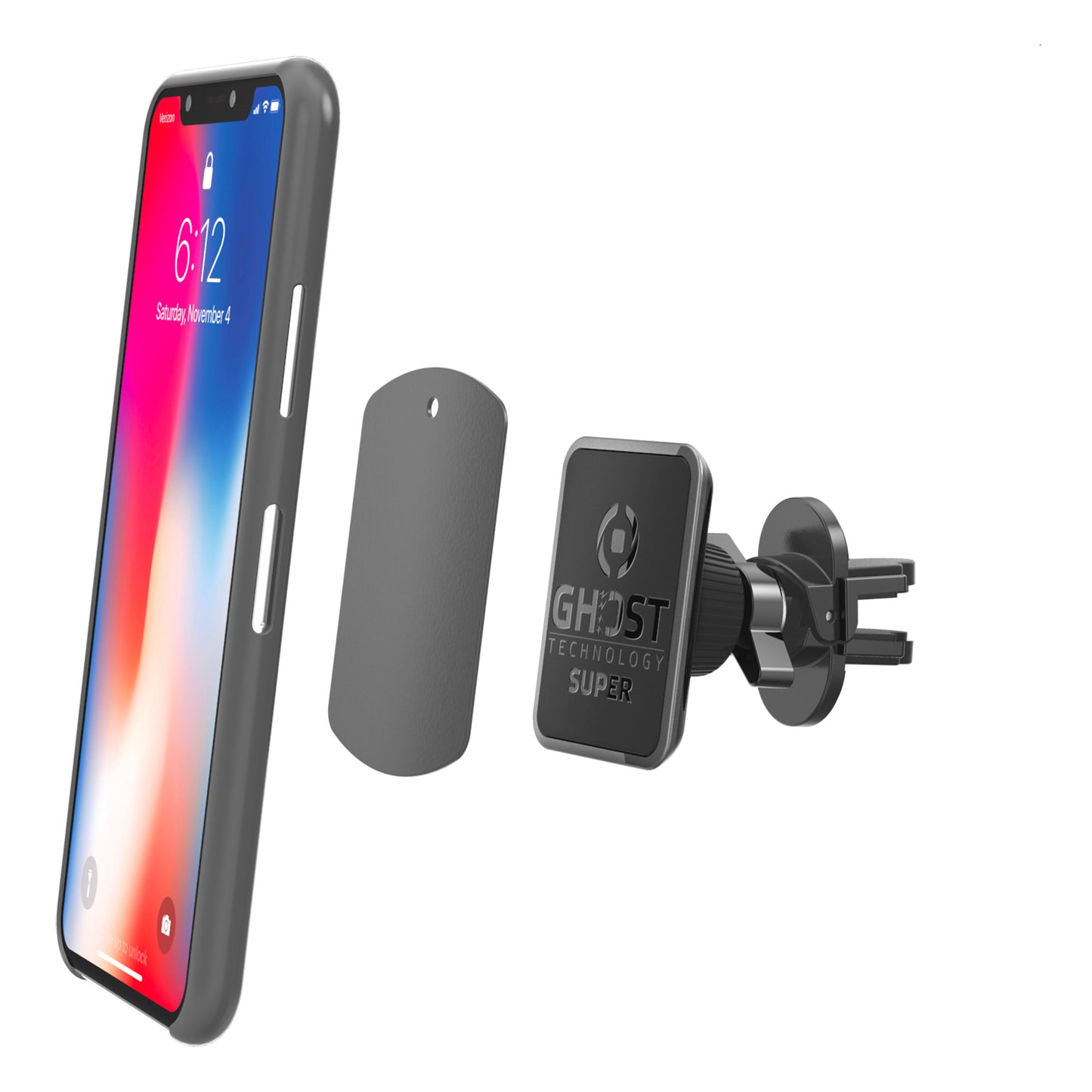 Celly GhostSuperPlus Universal Magnetic Car Holder Black