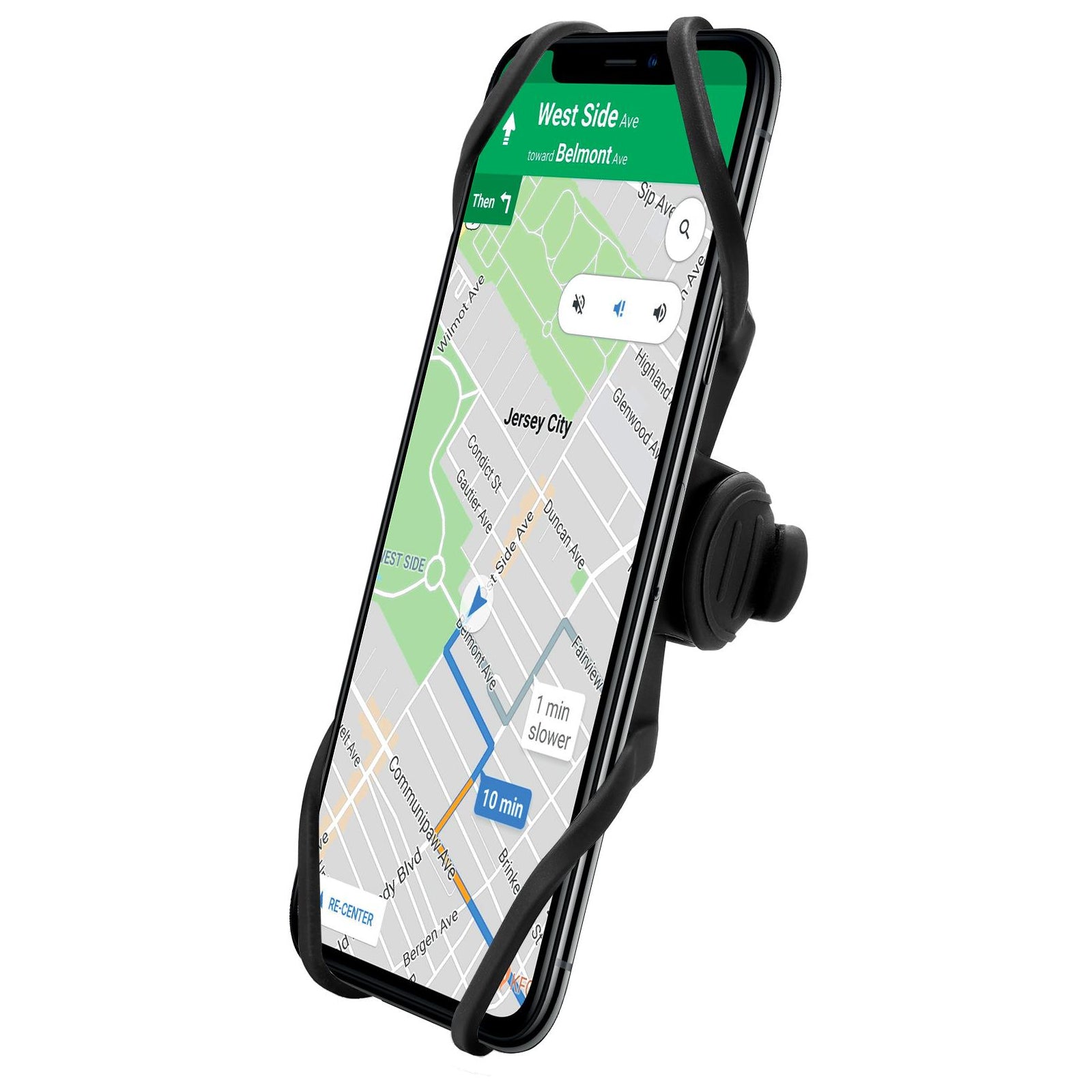 Celly SwipeBikeStem Universal Bike Holder Black