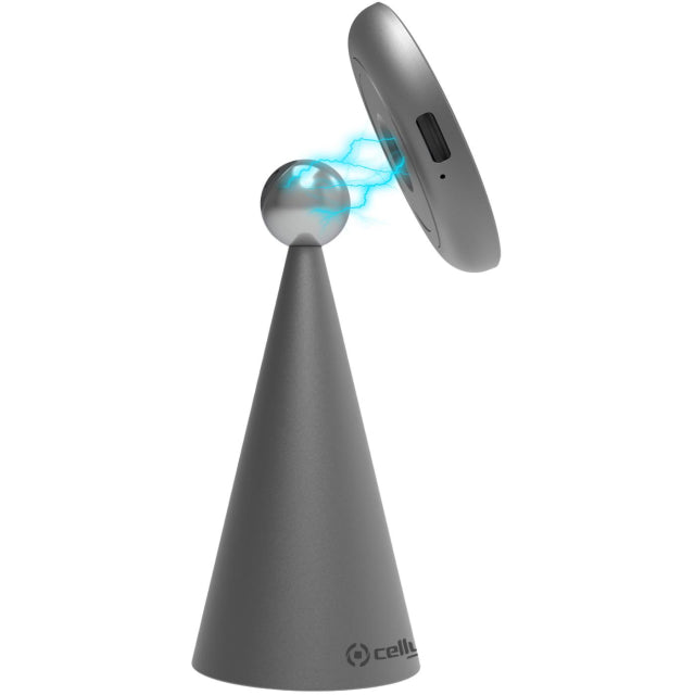 Celly MagStandCharge MagSafe kabelloser Ladeständer Grau