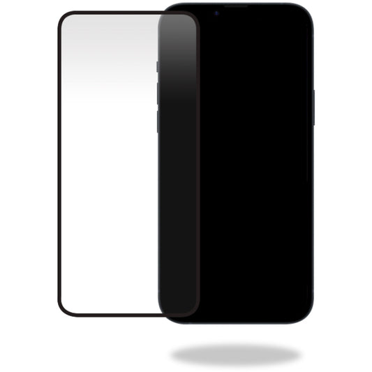 Mobilize Glass Screen Protector - Black Frame - Apple iPhone 15 Plus