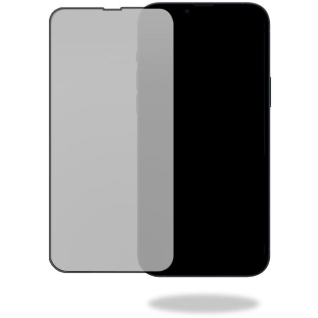 Mobilize Privacy Glass Displayschutzfolie - Schwarzer Rahmen - für Apple iPhone 15 Pro Max