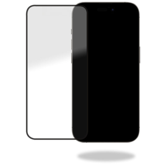 Striker Full Glue Ballistic Glass Screen Protector for Apple iPhone 15 Pro Black