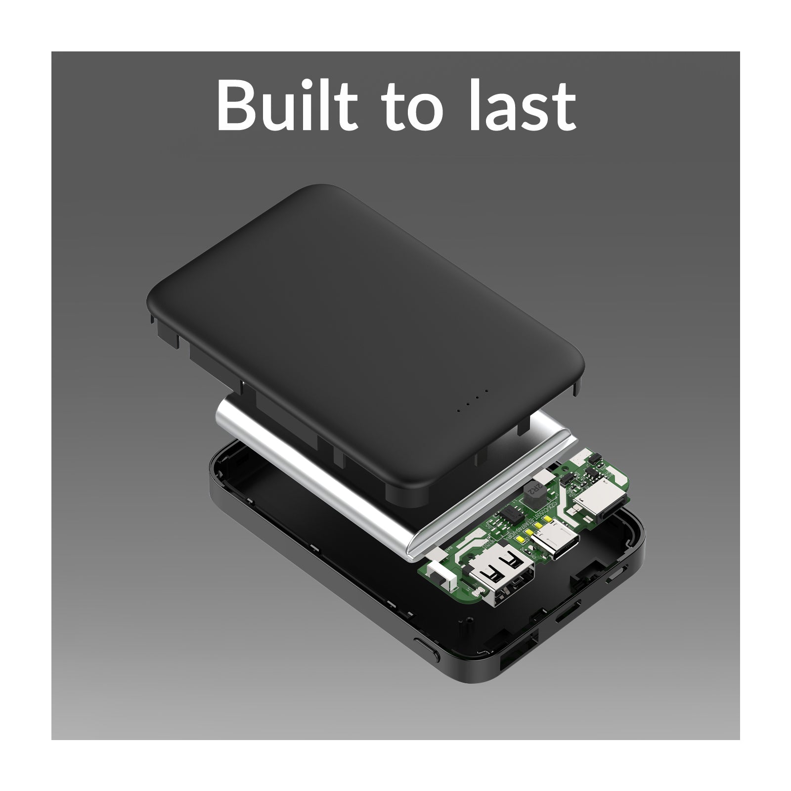 Mobilize Power Bank 5000mAh 15W Black