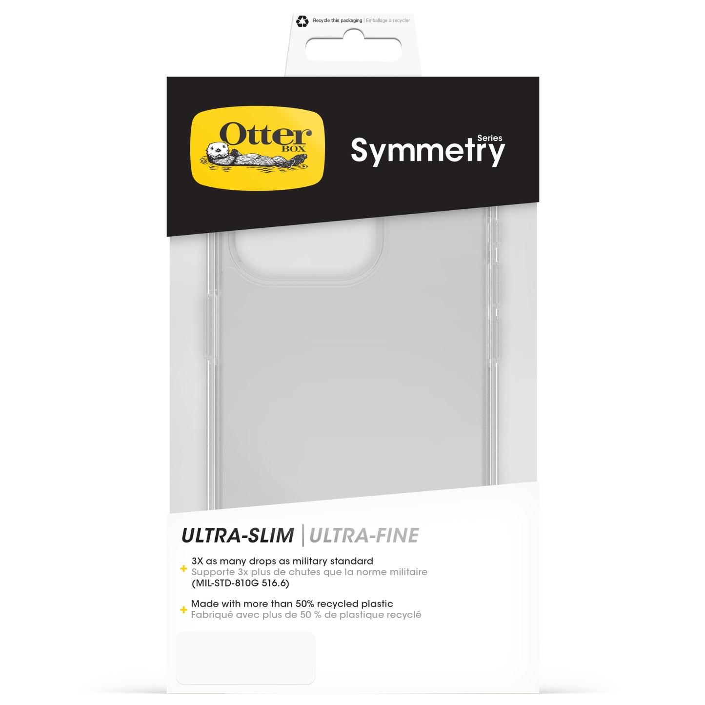 OtterBox Symmetry Clear Case Apple iPhone 15 Pro Clear