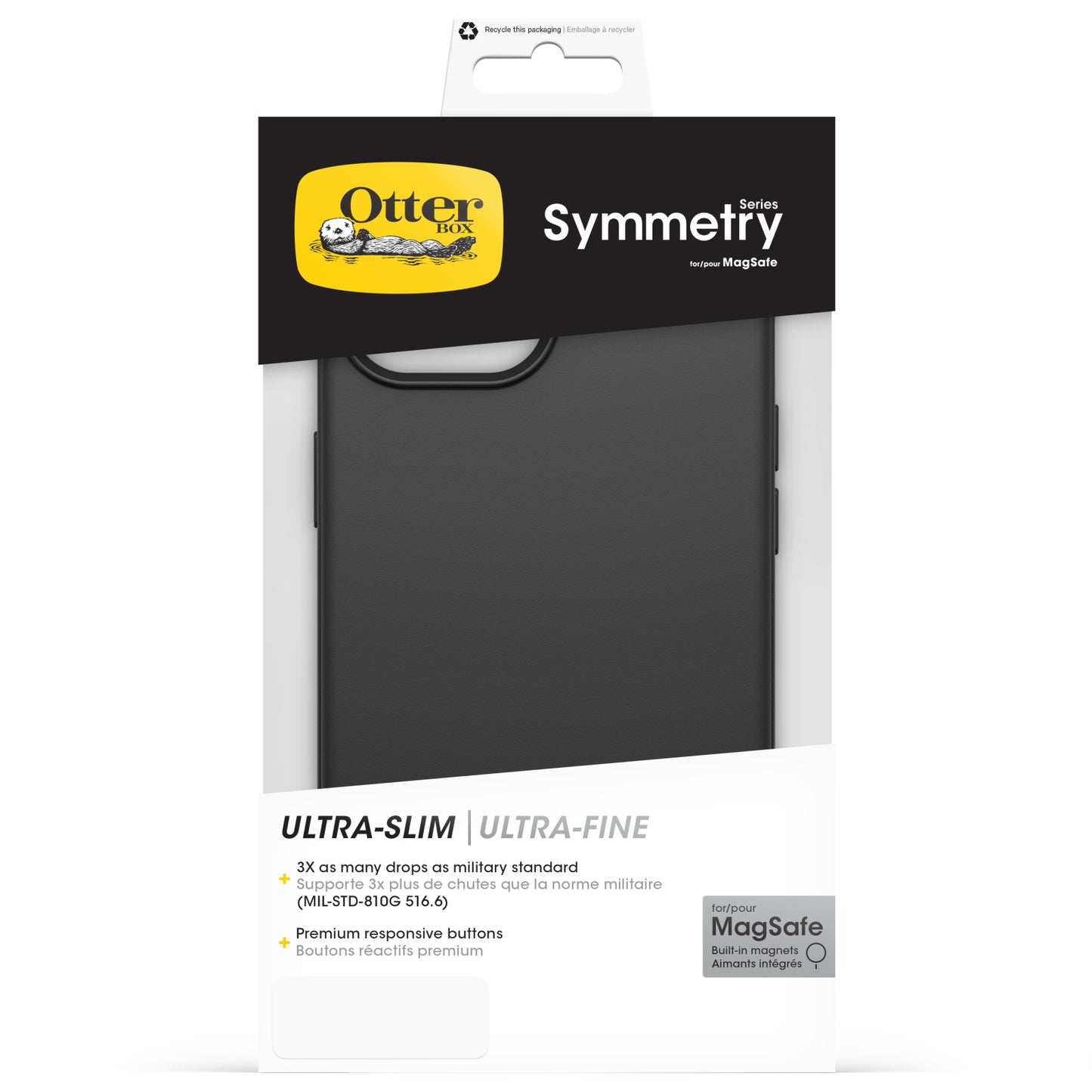 OtterBox Symmetry+ Case Apple iPhone 13/14/15/16e Black