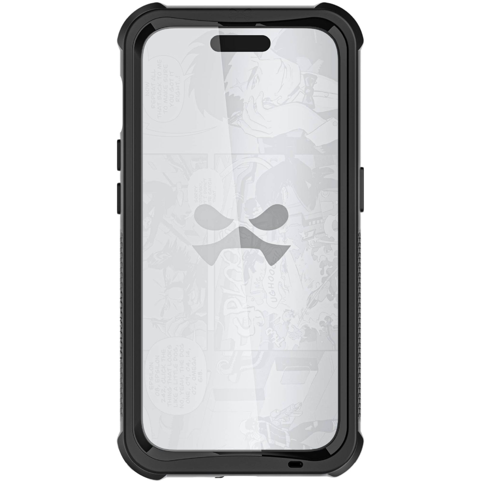Ghostek Nautical Waterproof MagSafe Case + Belt Swivel Holster Apple iPhone 15 Pro Clear