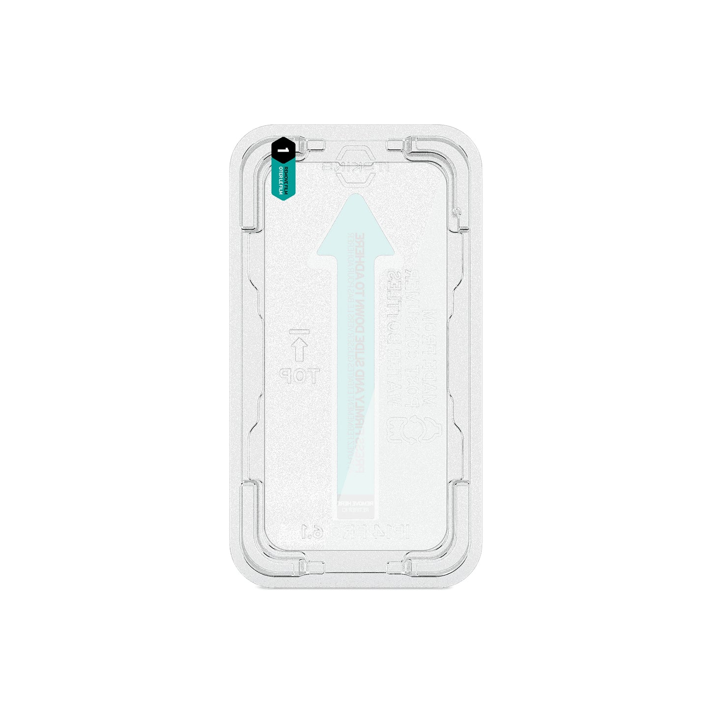 ITSKINS Supreme Glass Screen Protector with Alignment Tool Apple iPhone 14 Pro Clear