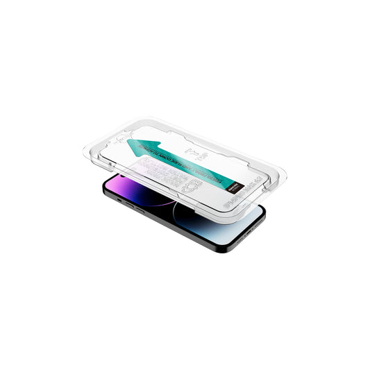 ITSKINS Supreme Glass Screen Protector with Alignment Tool Apple iPhone 14 Pro Max Clear