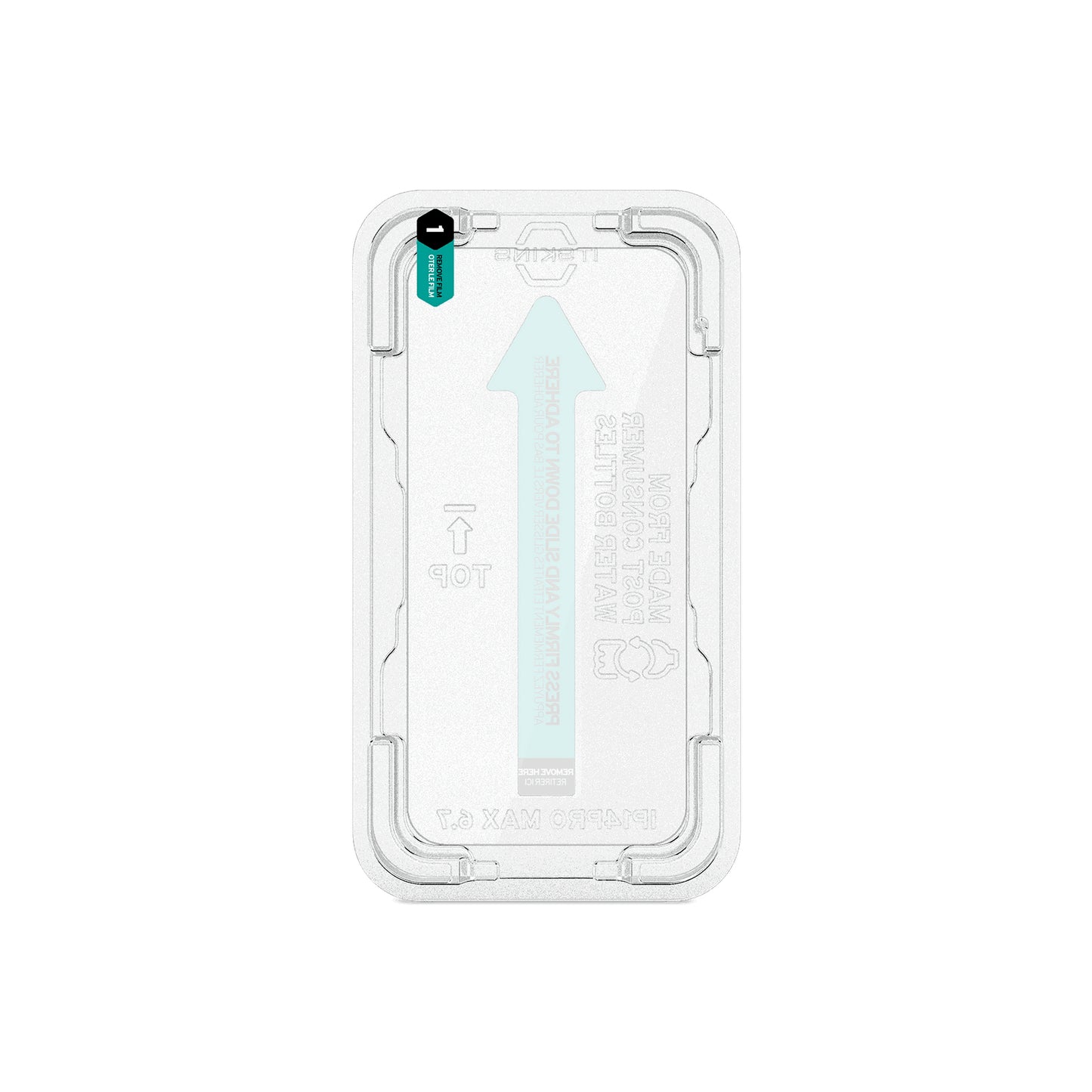 ITSKINS Supreme Glass Screen Protector with Alignment Tool Apple iPhone 14 Pro Max Clear