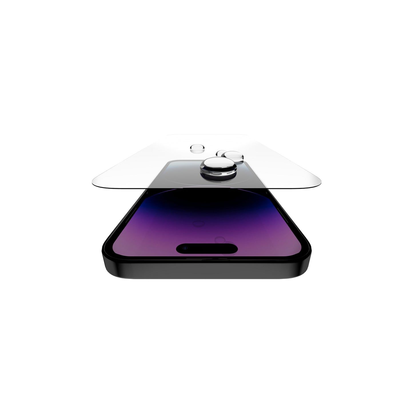 ITSKINS Supreme Glass Screen Protector with Alignment Tool Apple iPhone 14 Pro Max Clear