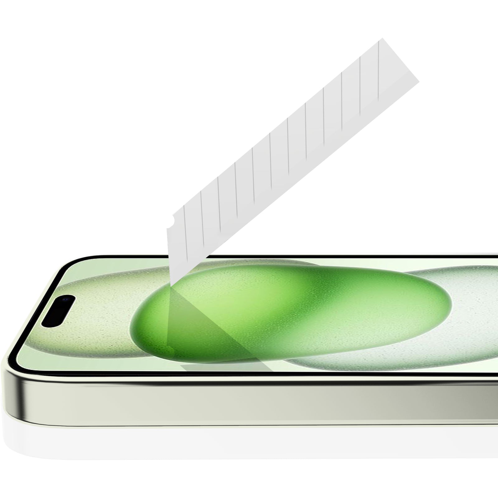 ITSKINS Supreme Glass Screen Protector with Alignment Tool Apple iPhone 15 Clear