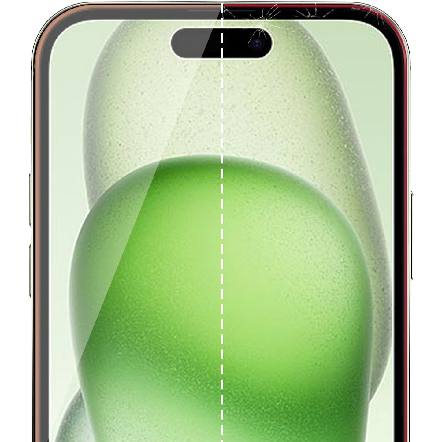 ITSKINS Supreme Glass Screen Protector with Alignment Tool Apple iPhone 15 Clear