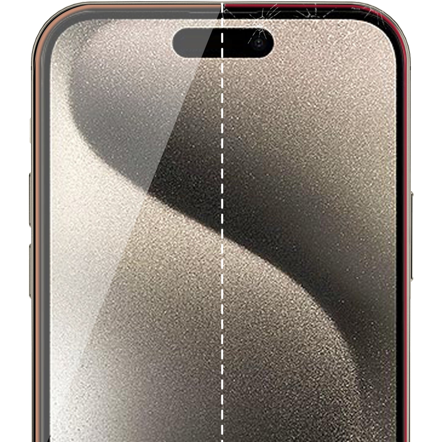 ITSKINS Supreme Glass Screen Protector with Alignment Tool Apple iPhone 15 Pro Clear