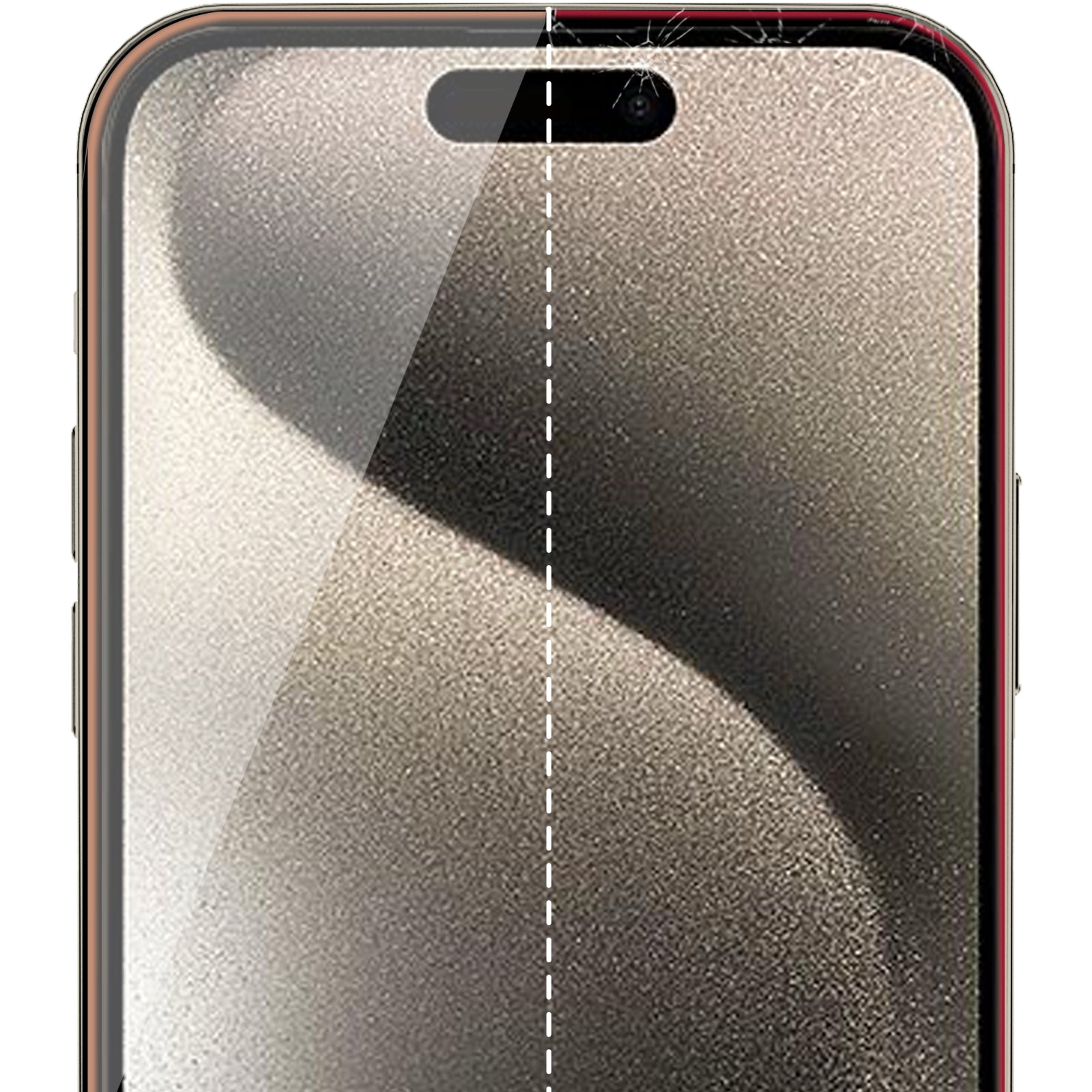 ITSKINS Supreme Glass Screen Protector with Alignment Tool Apple iPhone 15 Pro Clear