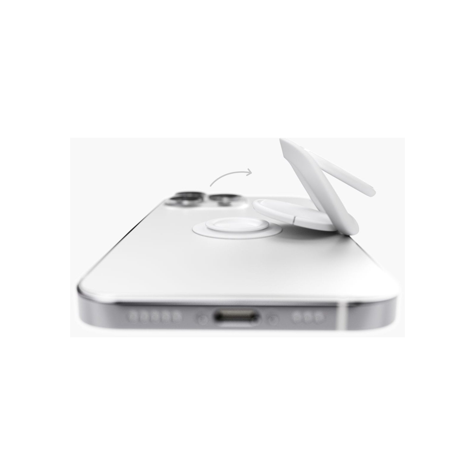Vonmählen Backflip Pure Phone Grip Light Gray
