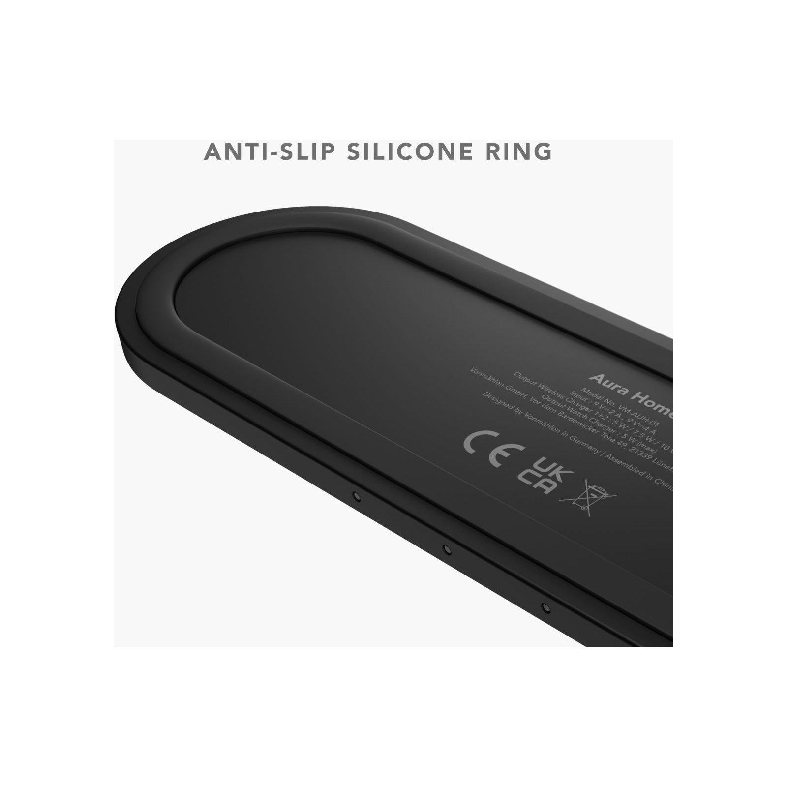 Vonmählen Aura Home 3in1 Wireless Charging Station Black