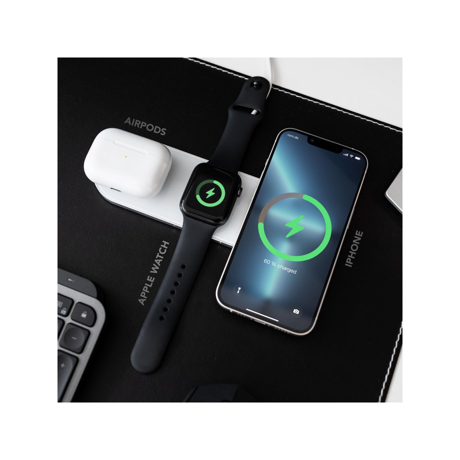 Vonmählen Aura Home 3in1 Wireless Charging Station White