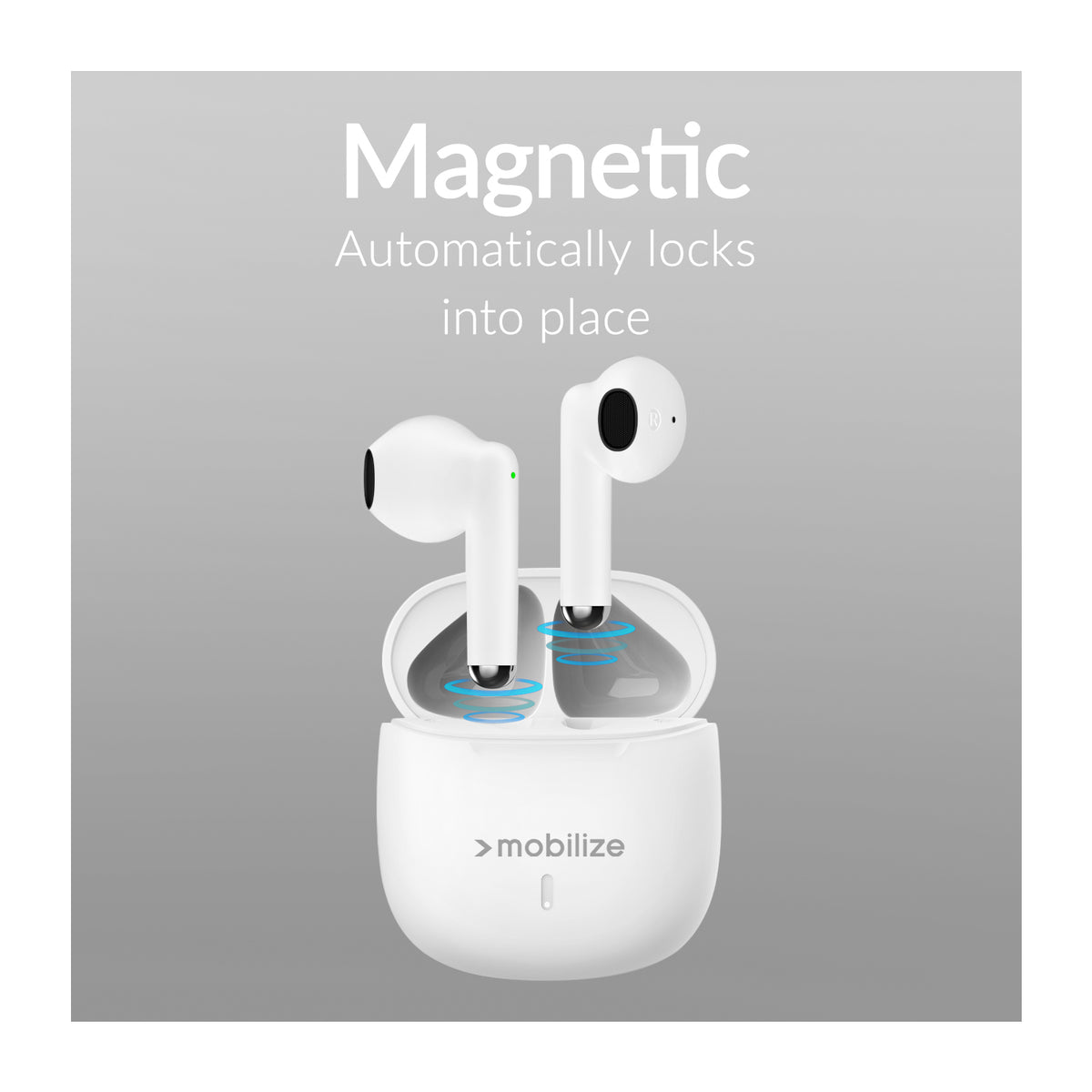 Mobilize TWS Earbuds White