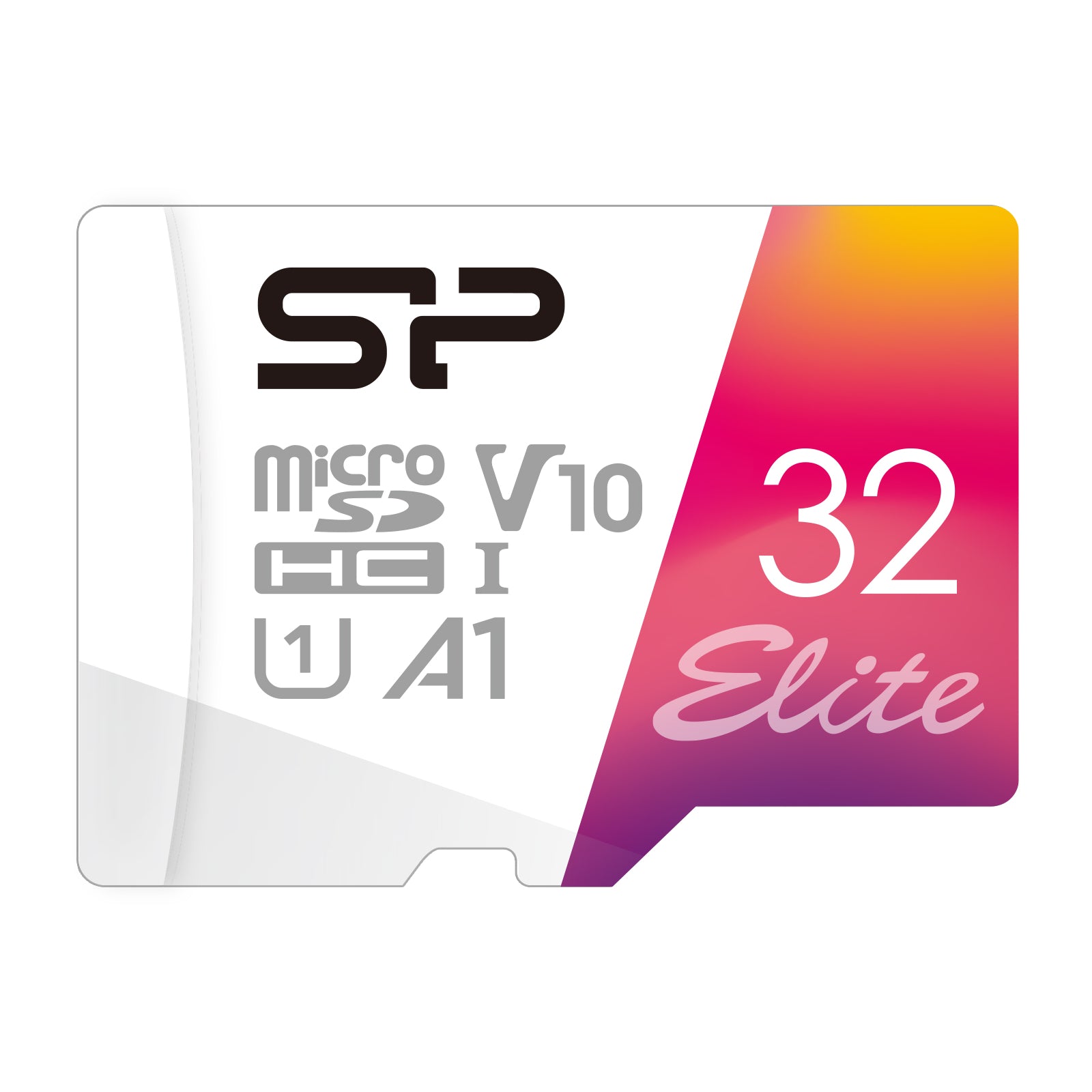 Silicon Power Elite Micro SDHC incl. SD Adapter 32GB UHS-1 U1 A1 V10 Class 10 Color