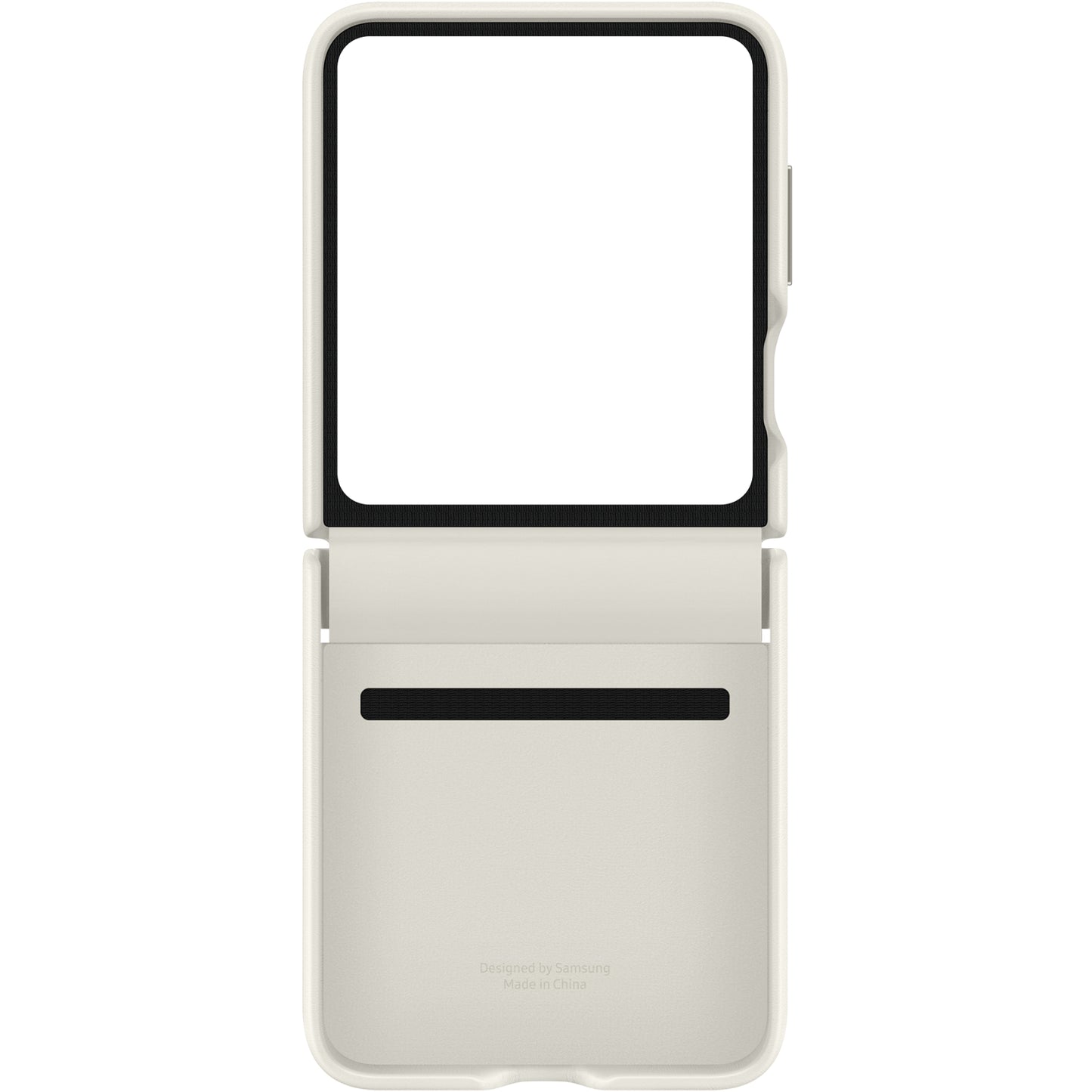 EF-VF731PUEGWW Samsung Flap Vegan Leather Case Galaxy Z Flip5 Cream