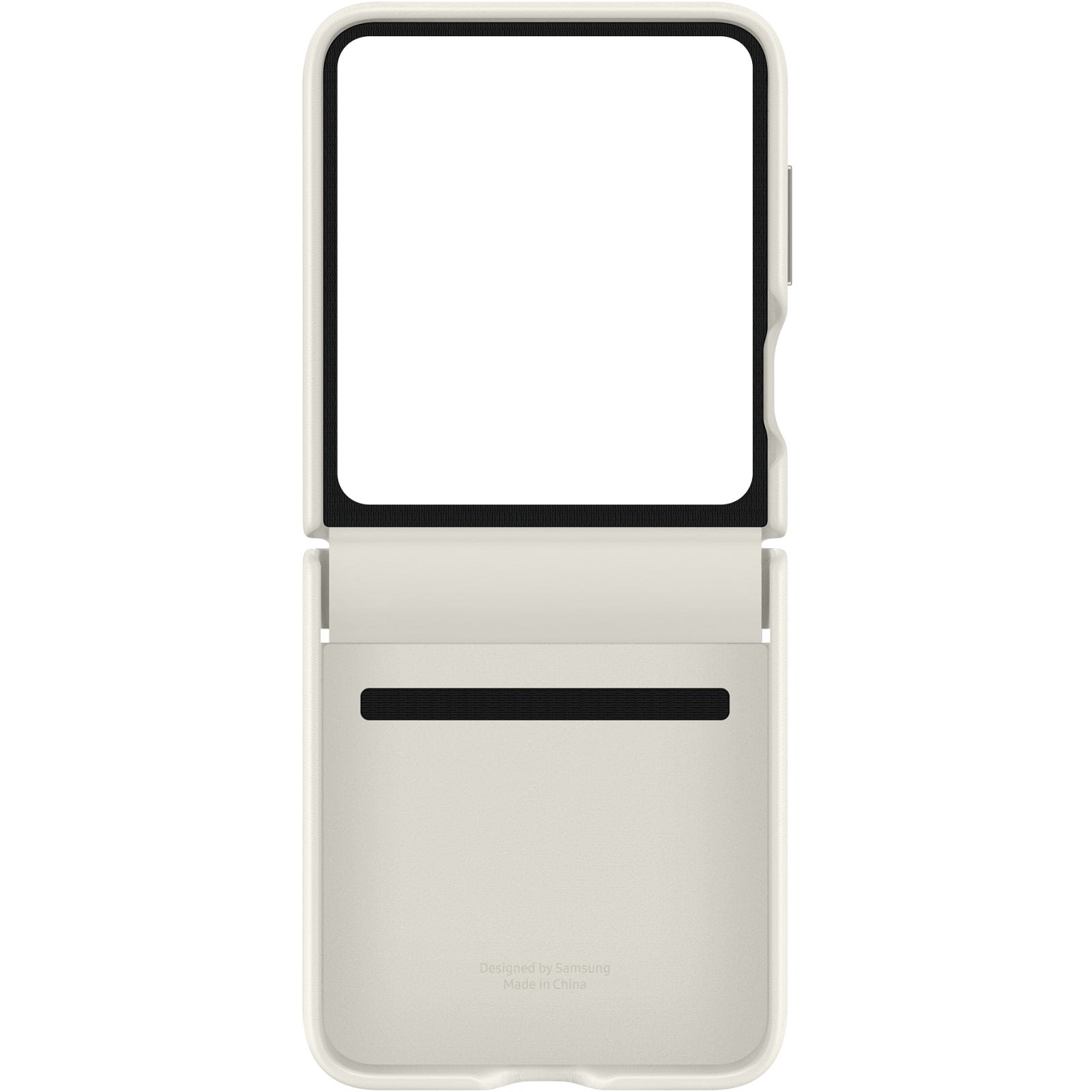 EF-VF731PUEGWW Samsung Flap Vegan Leather Case Galaxy Z Flip5 Cream