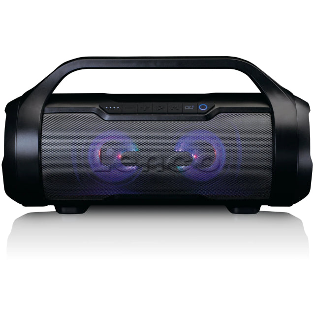 SPR-070BK Lenco Splashproof Bluetooth Speaker with FM-radio Black