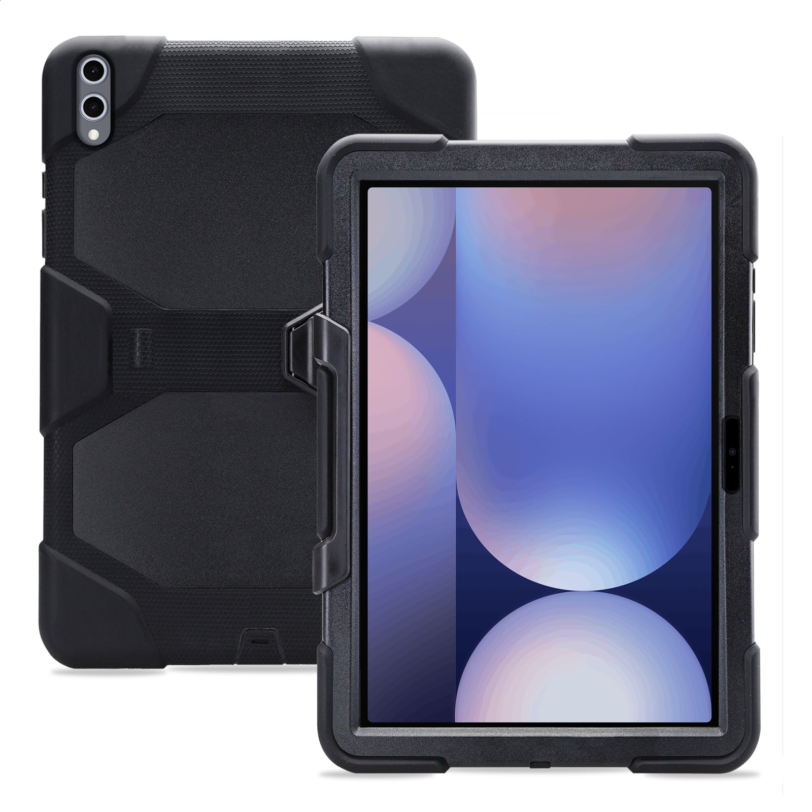 Xccess Survivor Essential Case Samsung Galaxy Tab S9+/S9 FE+/S10+ 12.4 Black (Screenless)