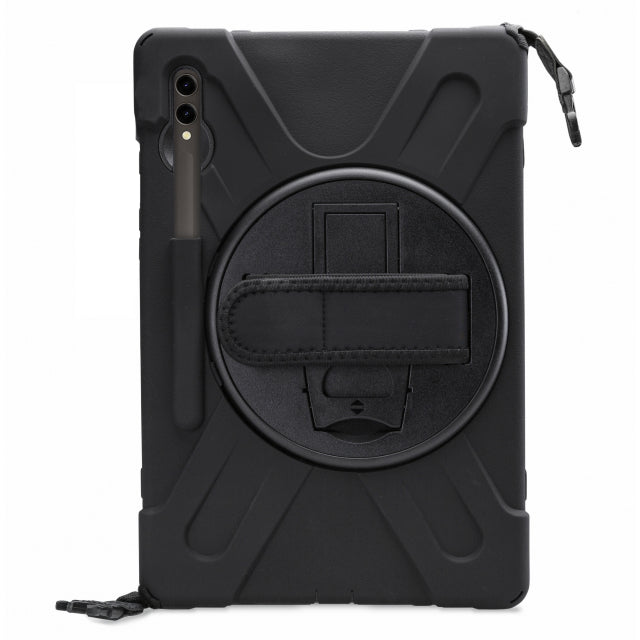 Xccess Survivor All-round Hülle Samsung Galaxy Tab S9+/S9 FE+/S10+ 12.4 Schwarz (ohne Displayschutz)