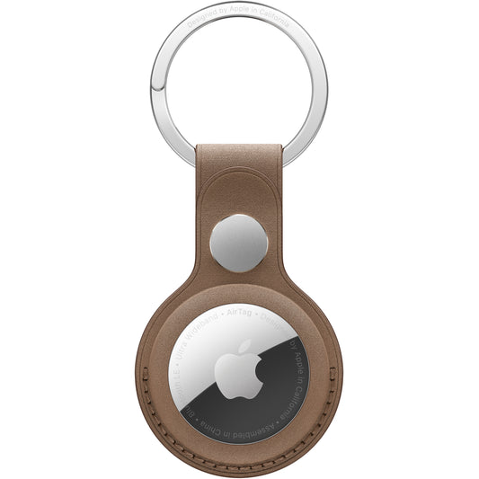 MT2L3ZM/A Apple Airtag FineWoven Key Ring Taupe